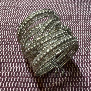 Stacked Silver Cuff